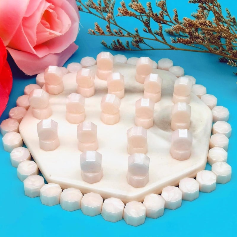 Atopbb 300Pcs Light Pink Sealing Wax Beads, Vintage Wax Seal Beads for WaxSeal Stamp, Great for Embellishment of Wedding Invitation, Envelope, Gift Wrapping, Wine Package (Light Pink) - Image 5